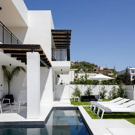 Vila Family Casa Filo Rosso With Private Pool , 200m To The Rethymno