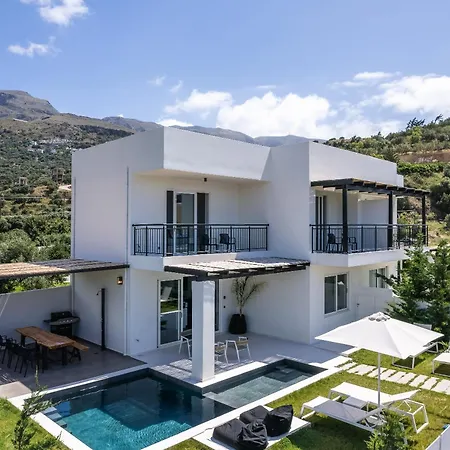 Family Casa Filo Rosso With Private Pool , 200m To The * Rethymno